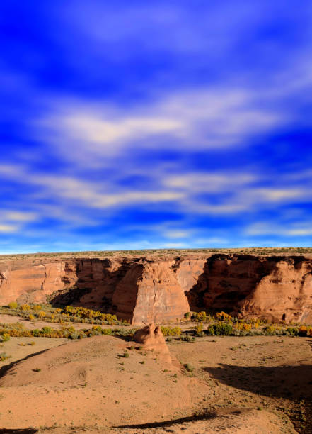 Canyon De Chelly Navajo Nation The entrance or beginning of the Canyon De Chelly Navajo Nation chinle arizona stock pictures, royalty-free photos & images