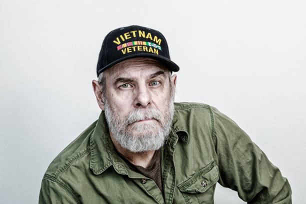 istock USA Navy Vietnam War Veteran Portrait 1347158113