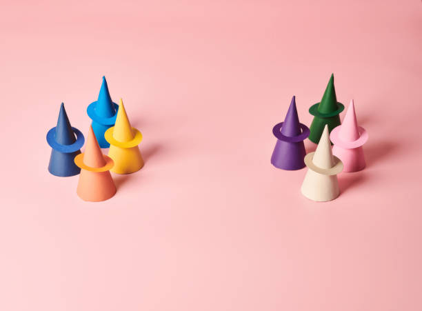 istock Conceptual Image of Collaboration Between Business Groups 1347169080