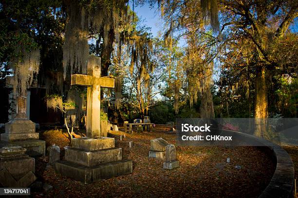 Cimitero Croce Lapide Inws - Fotografie stock e altre immagini di Carolina del Nord - Stato USA - Carolina del Nord - Stato USA, Wilmington - Carolina del Sud, Cimitero