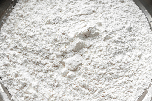 Flour close-up