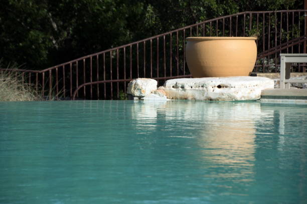 istock Infinity Pool in hills near Lake Travis, Austin 1347183406