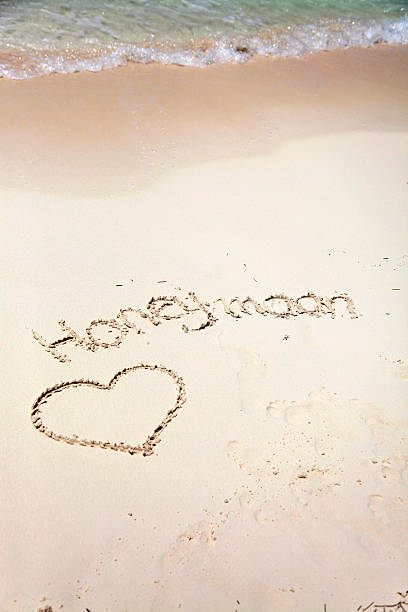 istock Honeymoon on paradise island 134718368
