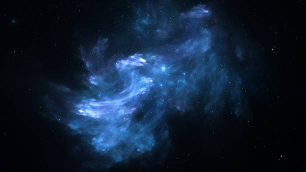 istock Galaxy stars planets star clusters, colored gas clouds in abstract space. Outer space. Space nebula. 3d render 1347185294