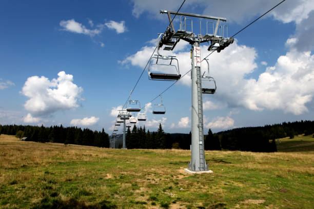 istock Chairlift in mountain Rogla,Slovenia 134718741