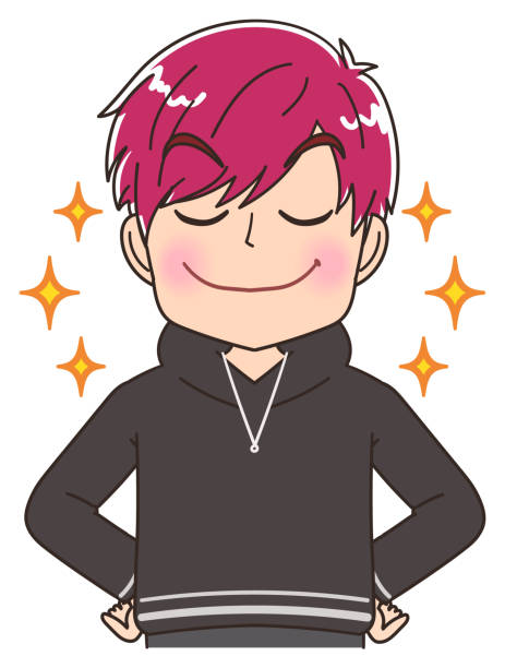Anime Boy With Red Hair Illustrations, Royalty-Free Vector Graphics & Clip  Art - iStock
