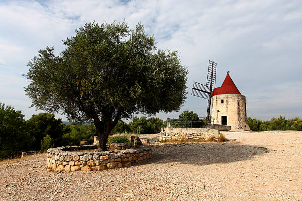 istock Traditional old windmill in Provence...France 134719624