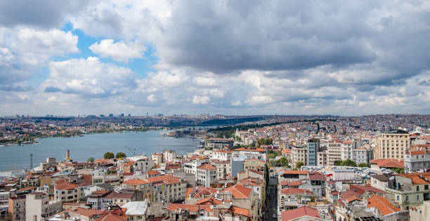 istock Top view from Galata Tower in Istanbul 1347198069