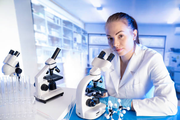 istock Laboratory investigations. 1347198819