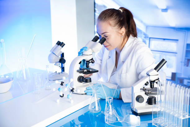 istock Laboratory investigations. 1347198897