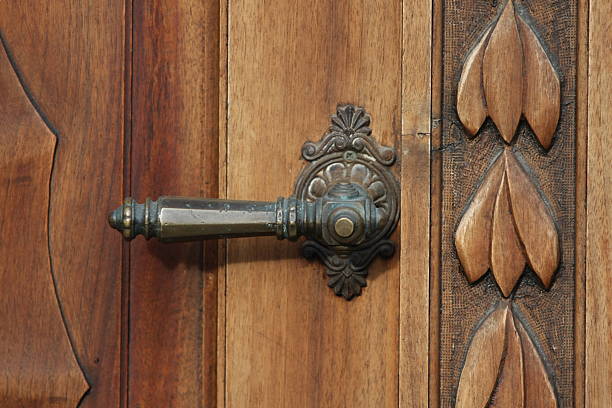 istock Old wooden door 134720277