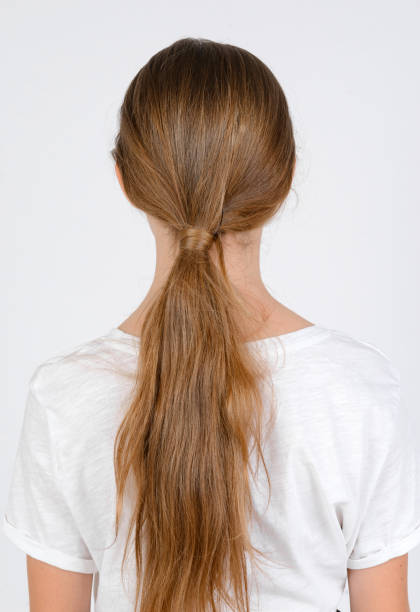 istock Young girl model snap back look close up 1347203880