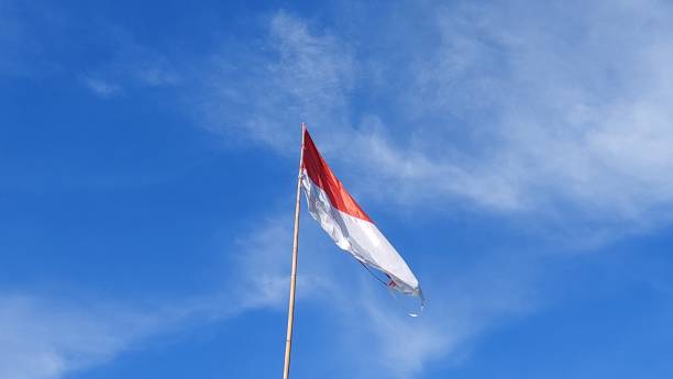 istock Republic of Indonesia flag 1347205749