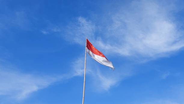 istock Republic of Indonesia flag 1347205770