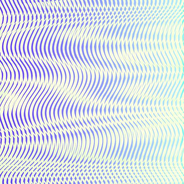 illustrations, cliparts, dessins animés et icônes de couleurs pastel ondulées texture psychédélique holographique avec effet moire. - kaleidoscope fractal psychedelic abstract