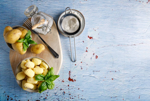 istock Homemade italian gnocchi. 1347214584