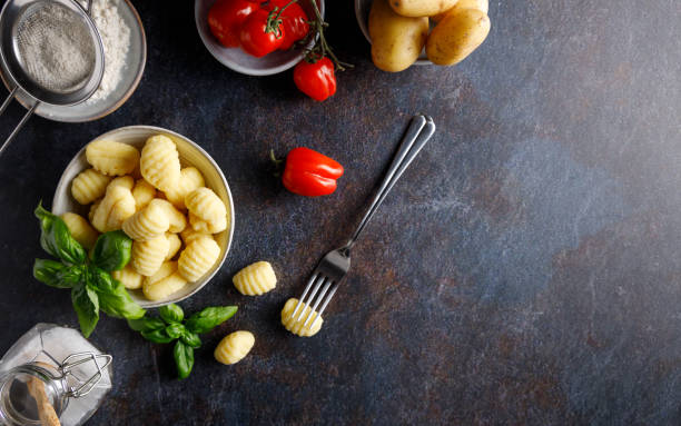 istock Homemade italian gnocchi. 1347214693