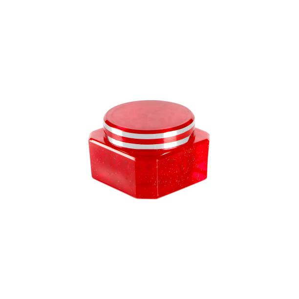 istock transparent red cream box with lid isolated on white background 1347218653