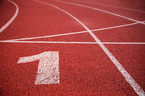 Running Track background textured