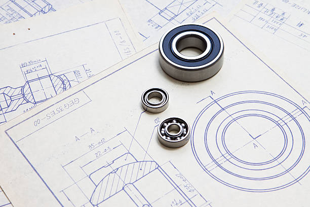 istock Mechanic blueprint detail 134723811