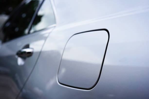 istock White Fuel cap of car 1347243637