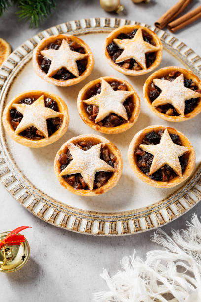istock Traditional British Christmas pastry Mince Pies 1347244155