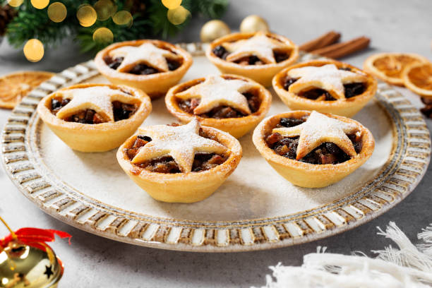 istock Traditional British Christmas pastry Mince Pies 1347244160