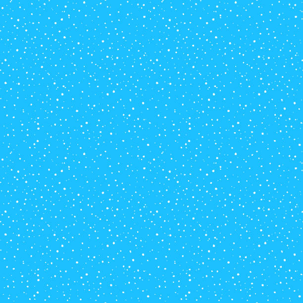 illustrations, cliparts, dessins animés et icônes de motif sans couture avec des flocons de neige. fond d’hiver sans fin avec différents cristaux fragiles pour le décor festif de noël et du nouvel an - seamless pattern meteorology snowflake