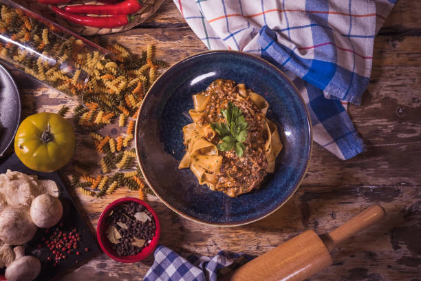 istock Pasta with bolognese sauce 1347247691