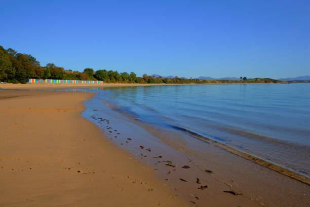 Llanbedrog beach Llyn peninsula Wales between Pwllheli and Abersoch