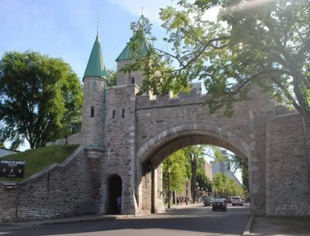 Porte Saint-Louis in English Sant Louis Gate, Quebec, Canadá