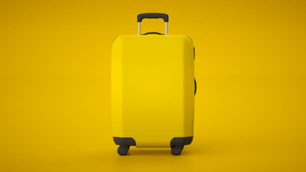 istock Travel bag on bright background. 1347262332