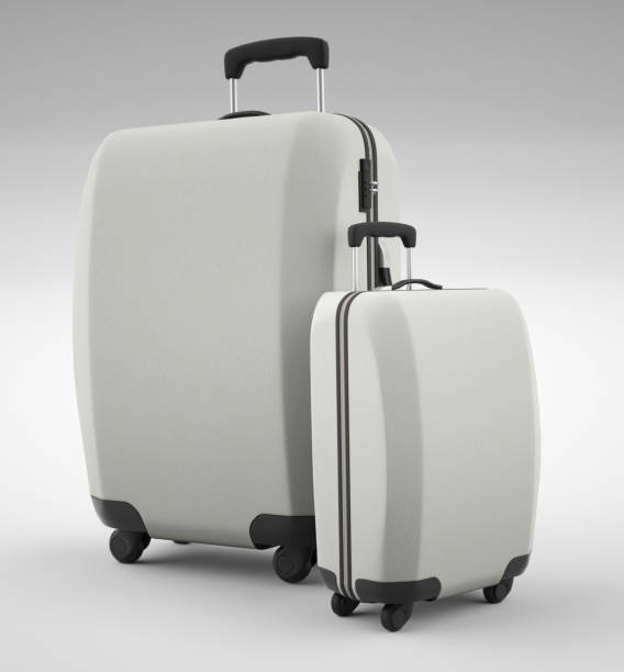 istock Travel bag on bright background. 1347262357