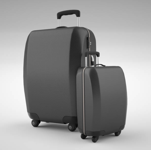 istock Travel bag on bright background. 1347262390
