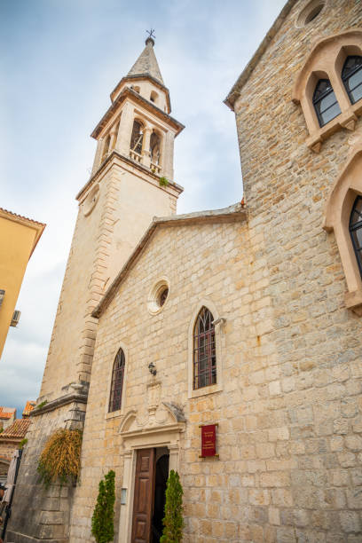 istock Saint Ivan Church in Budva's old town, Montenegro 1347266519