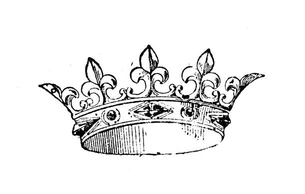 Antique illustration: Crown