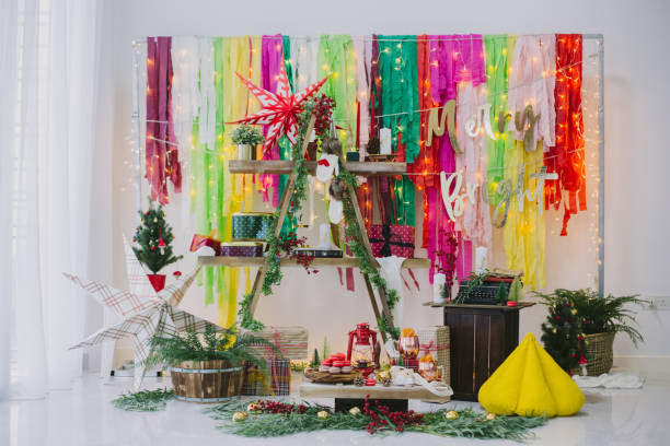 istock Colorful and Bright Christmas Decoration 1347275901