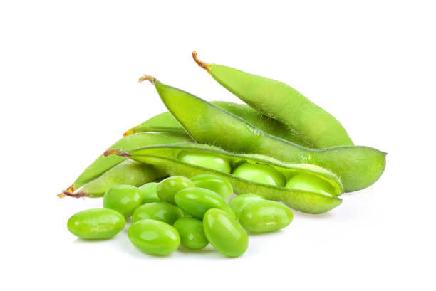 istock green soy beans on white background 1347282516