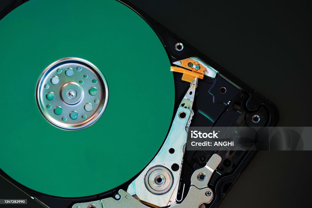 Hd Computer Closed Disassembled Hard Drive From The Computer Hdd Opened Hard Drive From ...