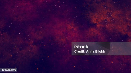 istock Galaxy Outer Space Starry Sky Purple Red Abstract Star Pattern Futuristic Nebula Background Milky Way Starburst Texture Digitally Generated Image Fractal Fine Art 1347283792