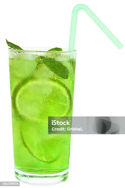 Foto de De Cocktail e mais fotos de stock de Bebida - Bebida, Canudo, Cheio