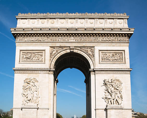 istock Triumphal arch in Paris 134730028