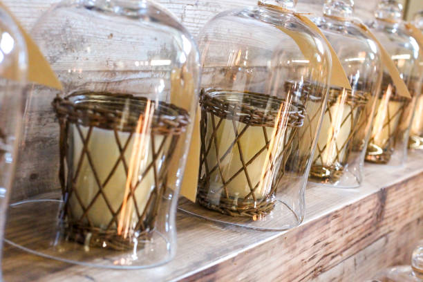 istock Vintage Candles in Glass Jars 2 1347301447