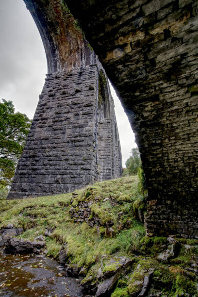 istock 18th Century packhorse bridge at Dent Head viaduct, Cumbria, England, Britain 1347303379