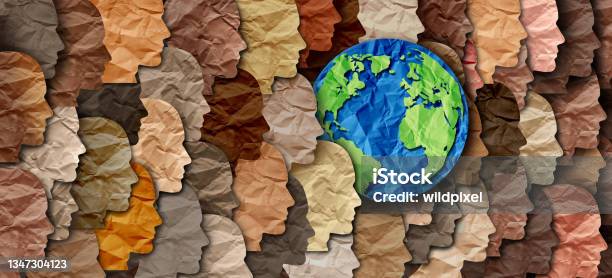 Earth Day Diversity Stock Photo - Download Image Now - Multiracial Group, Diversity, Earth Day