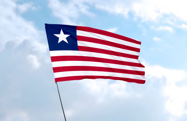 istock Flag of Liberia 1347306315