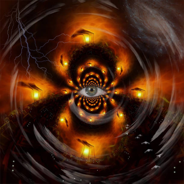 istock Urban Pollution Fractal 1347307857