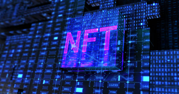 istock Non Fungible Token background 1347309942