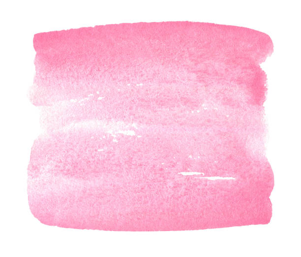 istock Abstract pink brush strokes background for logo isolated on white. 1347312350