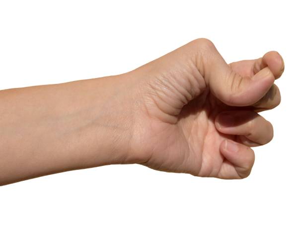 istock Joint hypermobility - hand with hypermobile thumb 1347316458